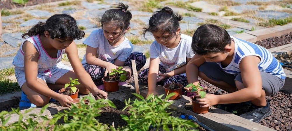Çocuk Tarım Parkı’nda engelleri aştılar