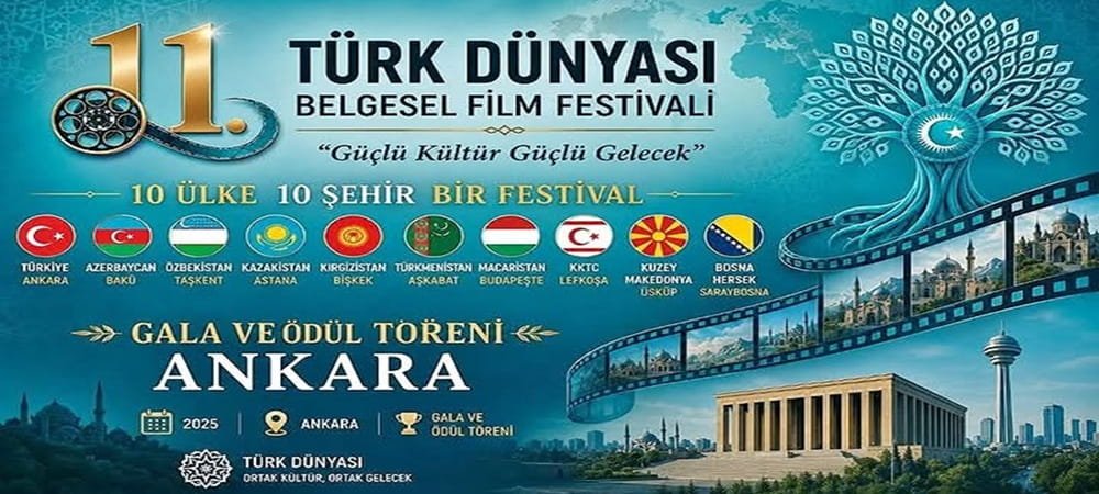 11. Türk Dünyası Belgesel Film Festivali'nde Yarışma Başvuruları Tamamlandı